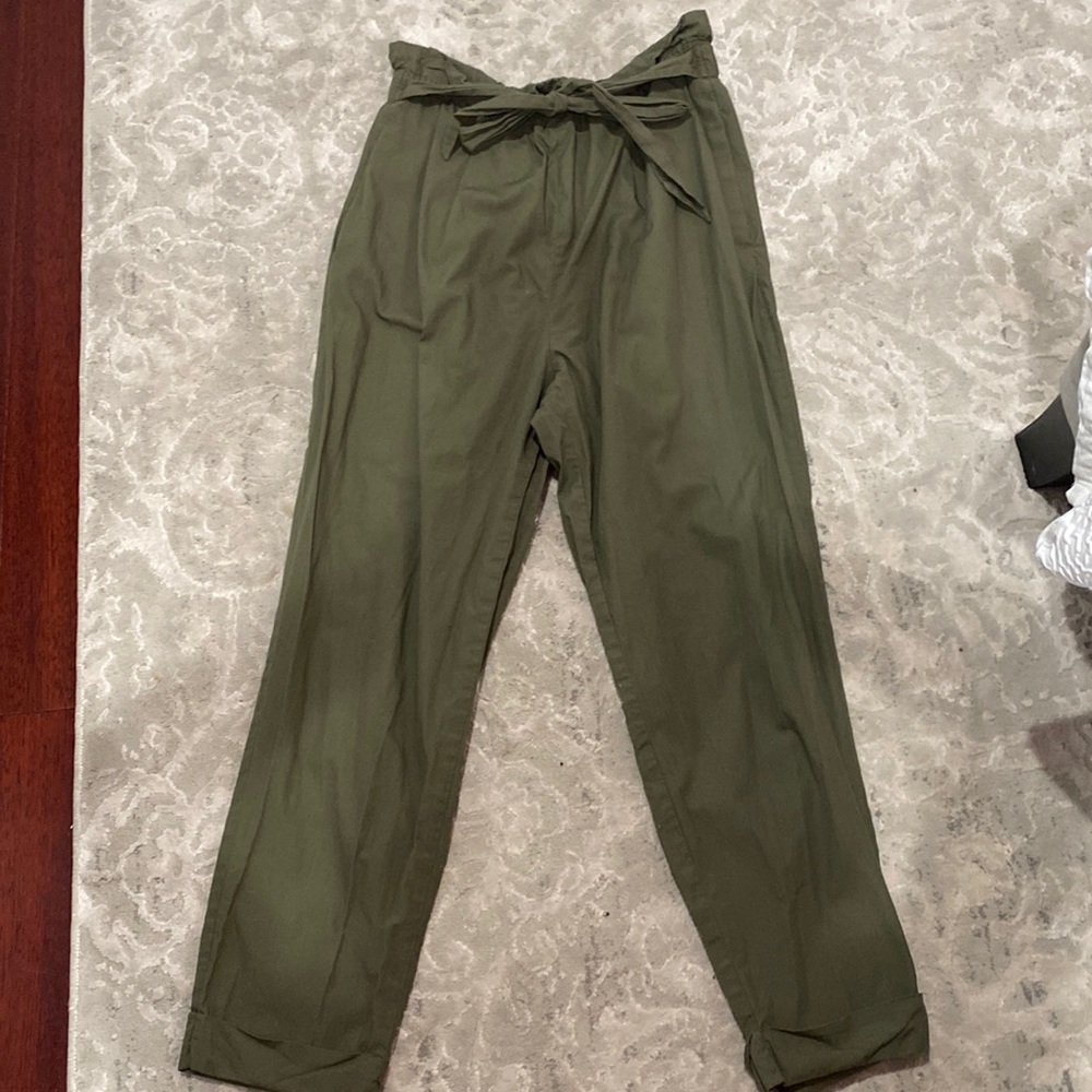 XS Dark Green Zara Pants